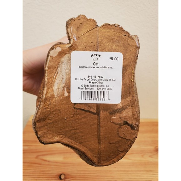 Realism Decor - Gold Cat Kitten- Tabletop‎ Display 12"x6" - Picture 6 of 8